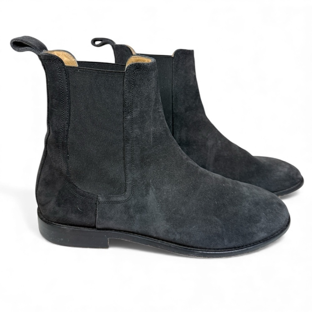 Represent Soft Black Suede Men's Chelsea Boots 45